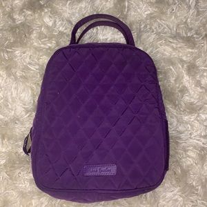 Purple vera bradley lunch box